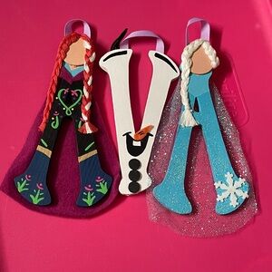AVA - Frozen themed painted decorative wall letters
